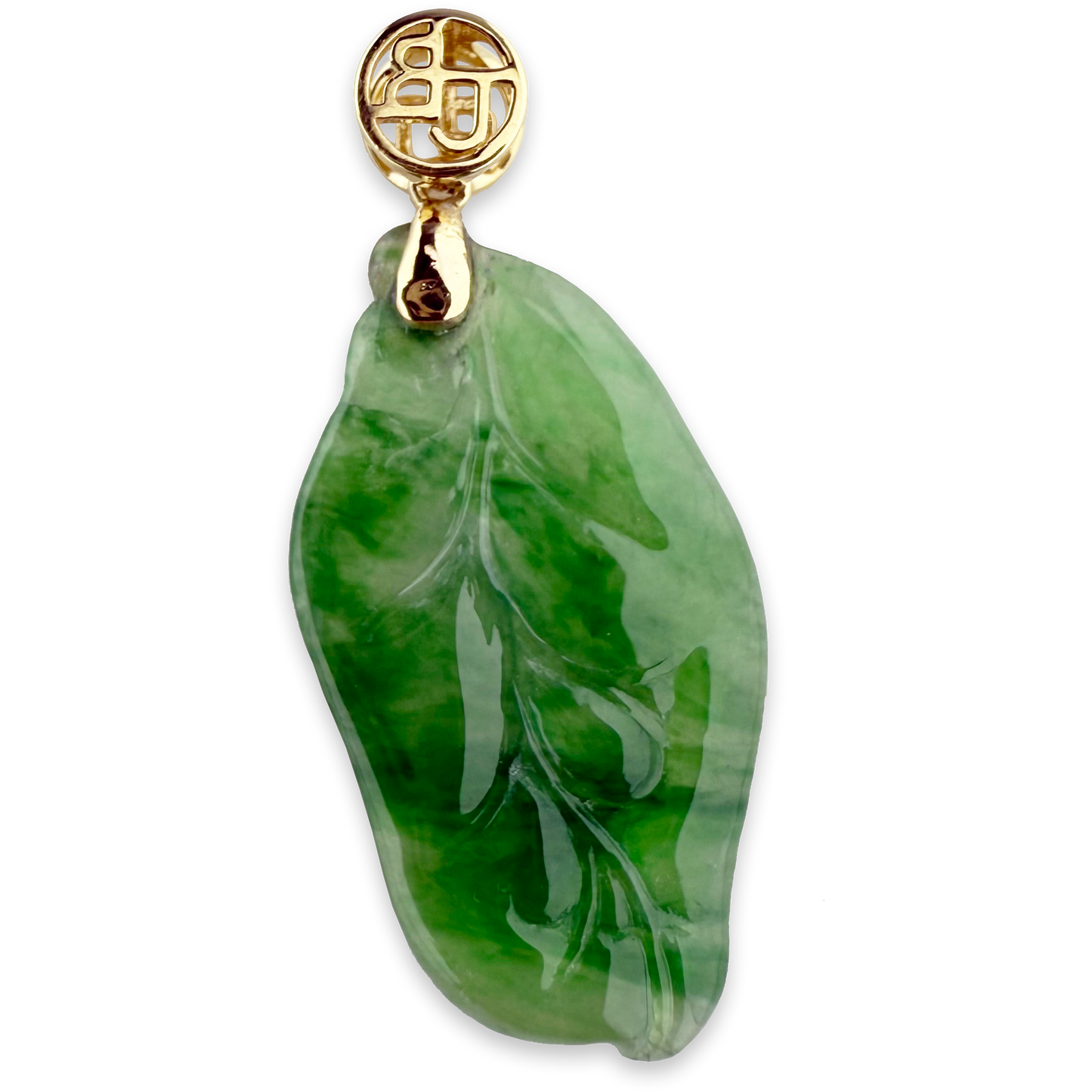 SPURRINA LEAF PENDANT