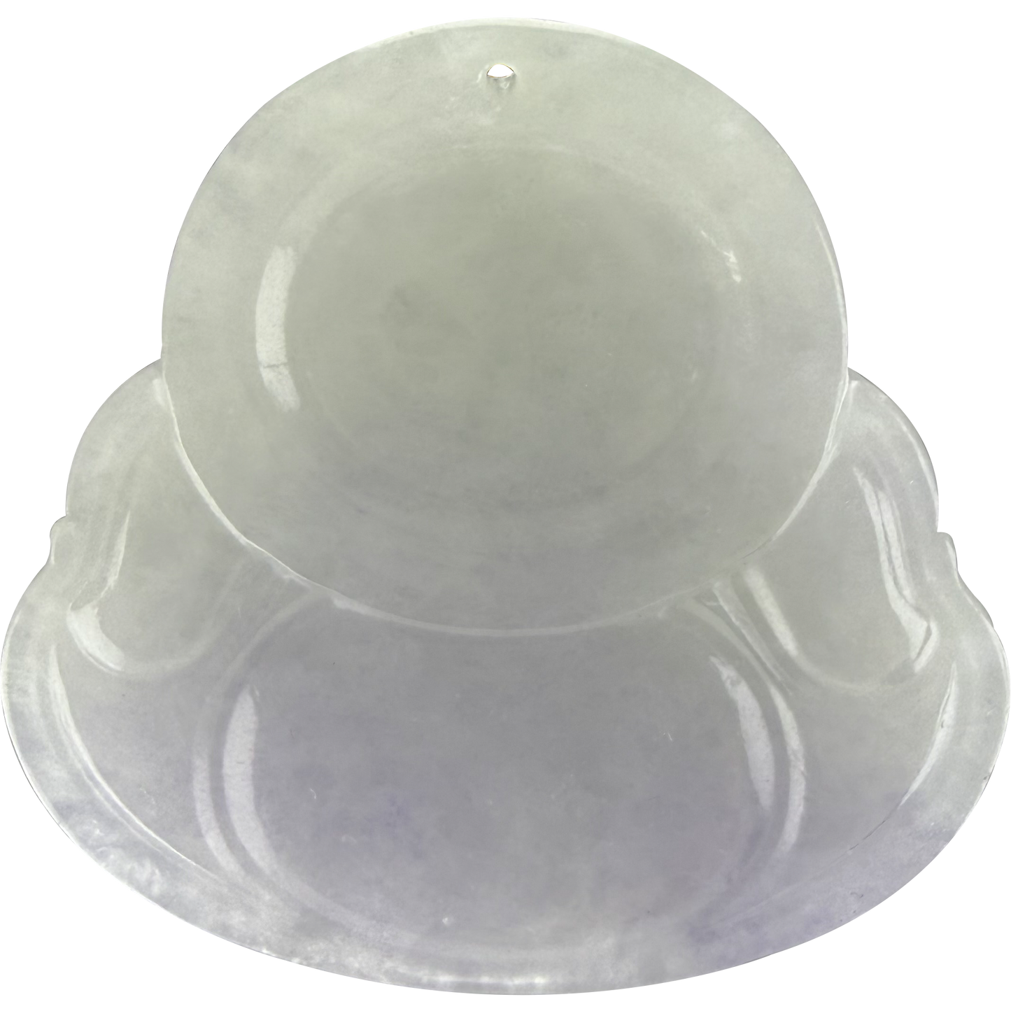 GLACIER LAVENDER LAUGHING BUDDHA