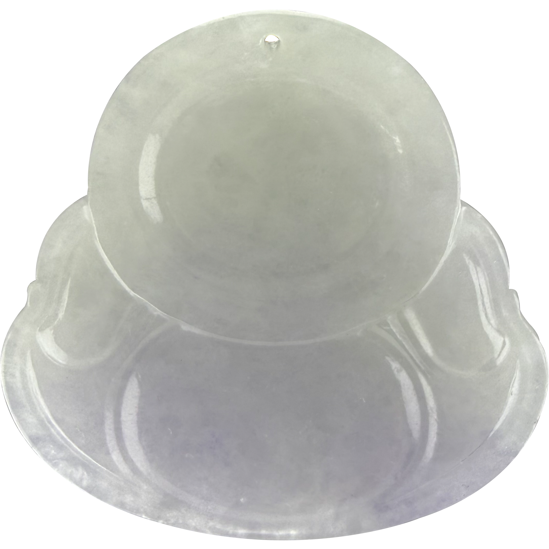 GLACIER LAVENDER LAUGHING BUDDHA