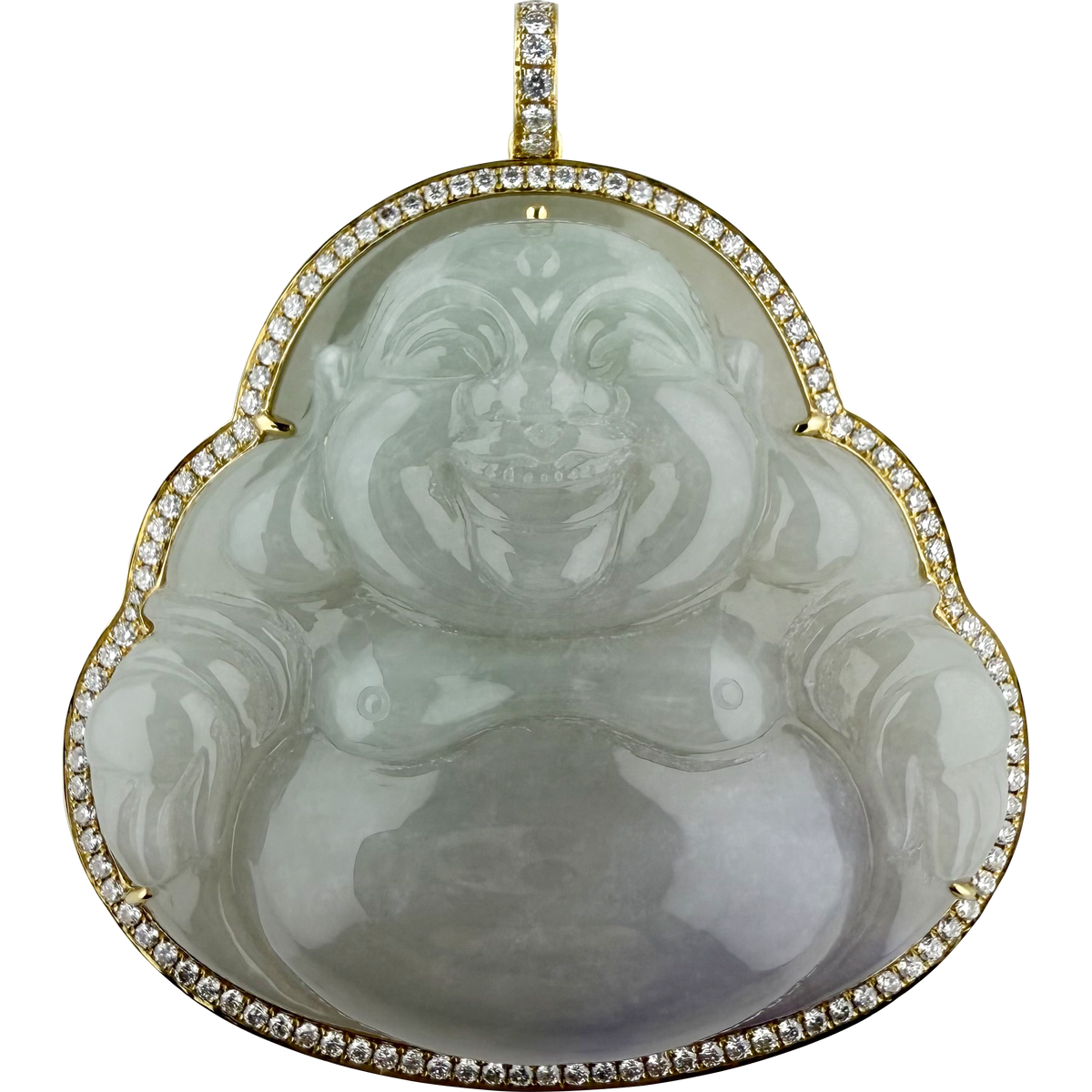 ICY LAUGHING BUDDHA