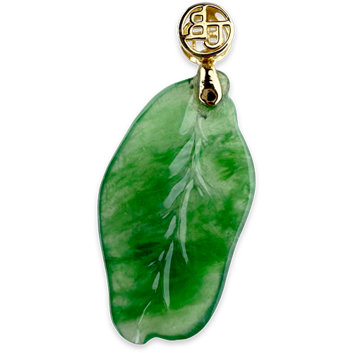 SPURRINA LEAF PENDANT