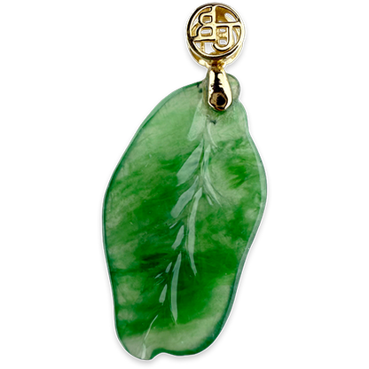 SPURRINA LEAF PENDANT